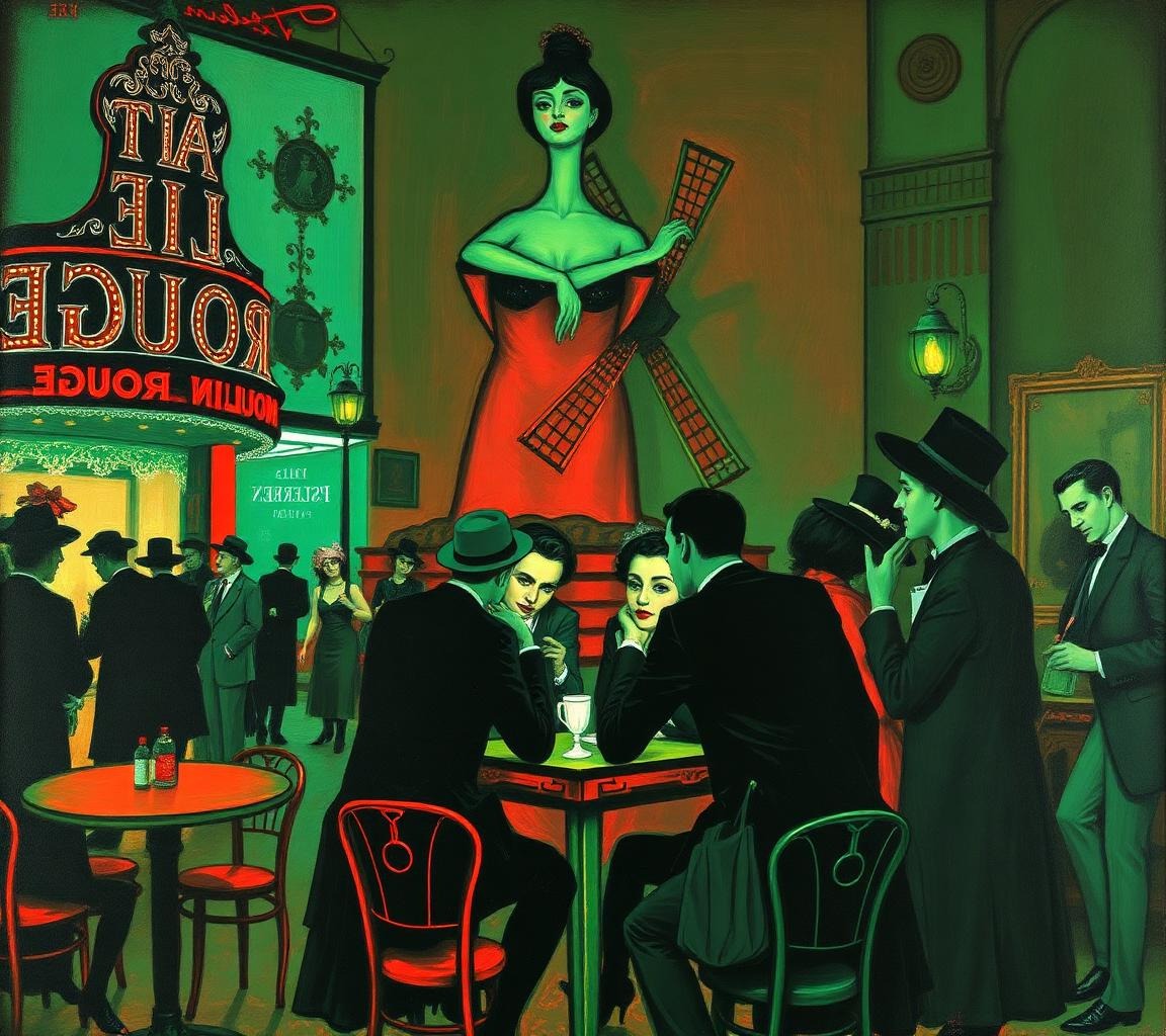 At the Moulin Rouge — The Mirror