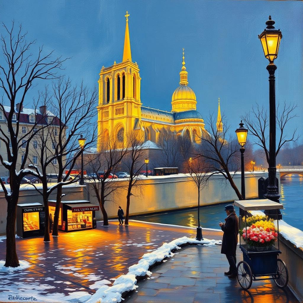 Notre-Dame in Winter