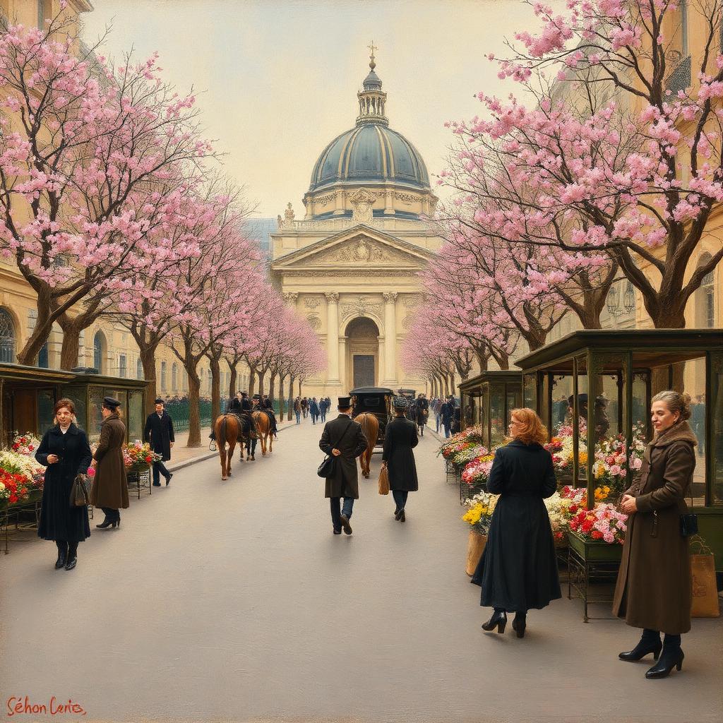 La Madeleine in Spring