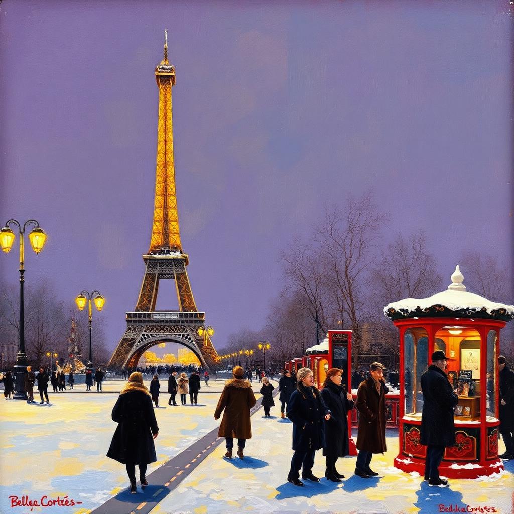 The Eiffel Tower from the Trocadéro